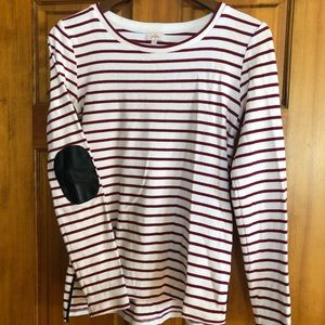 Long sleeve striped tee